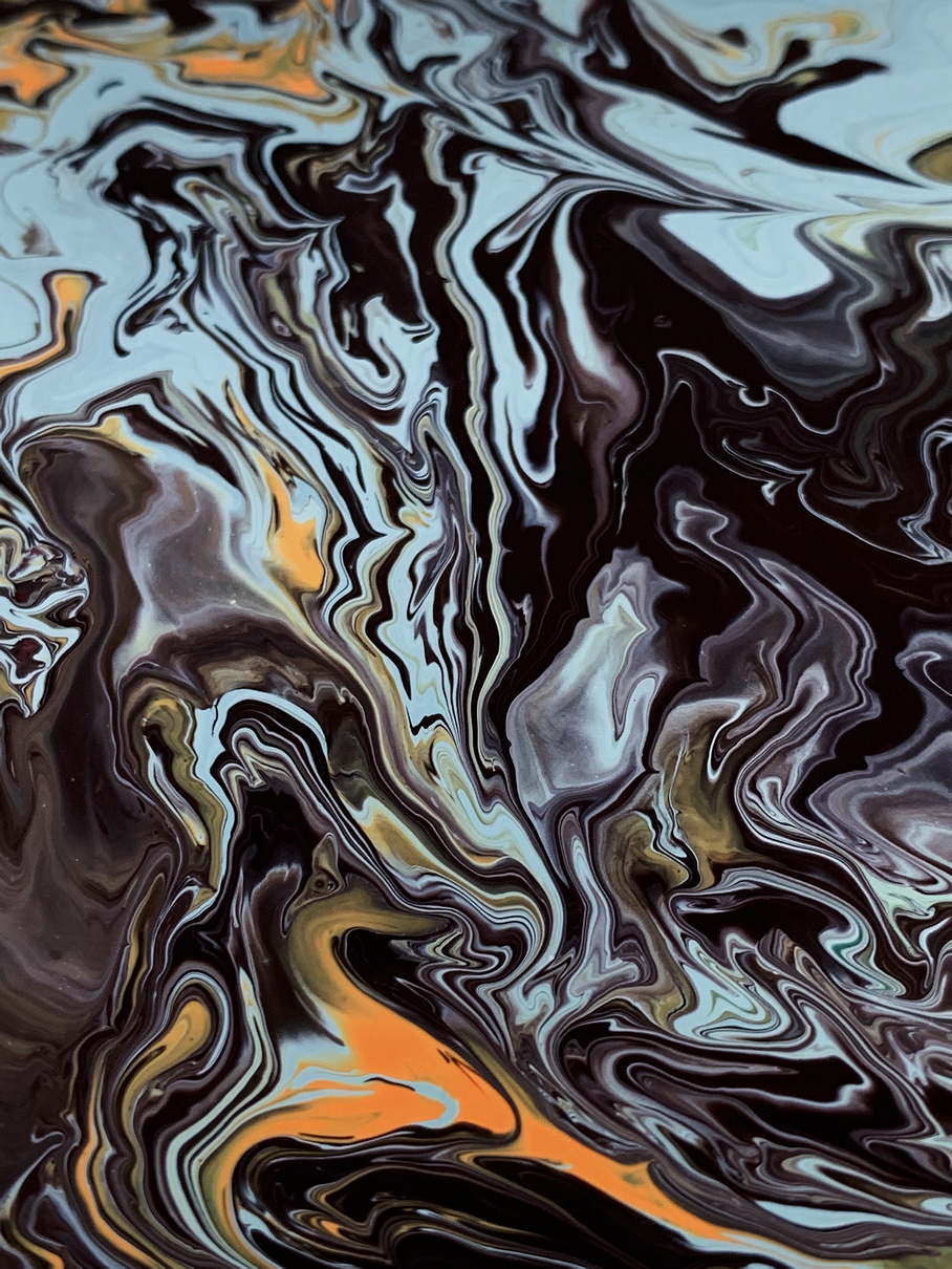 Liquid Abstract Painting